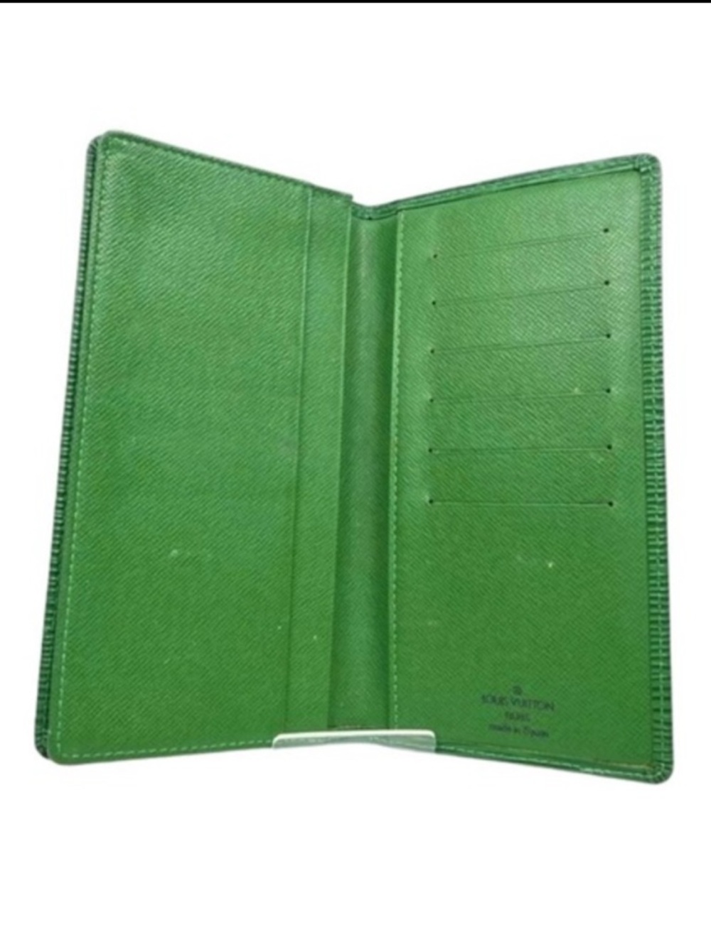 Louis Vuitton Green Long Wallet